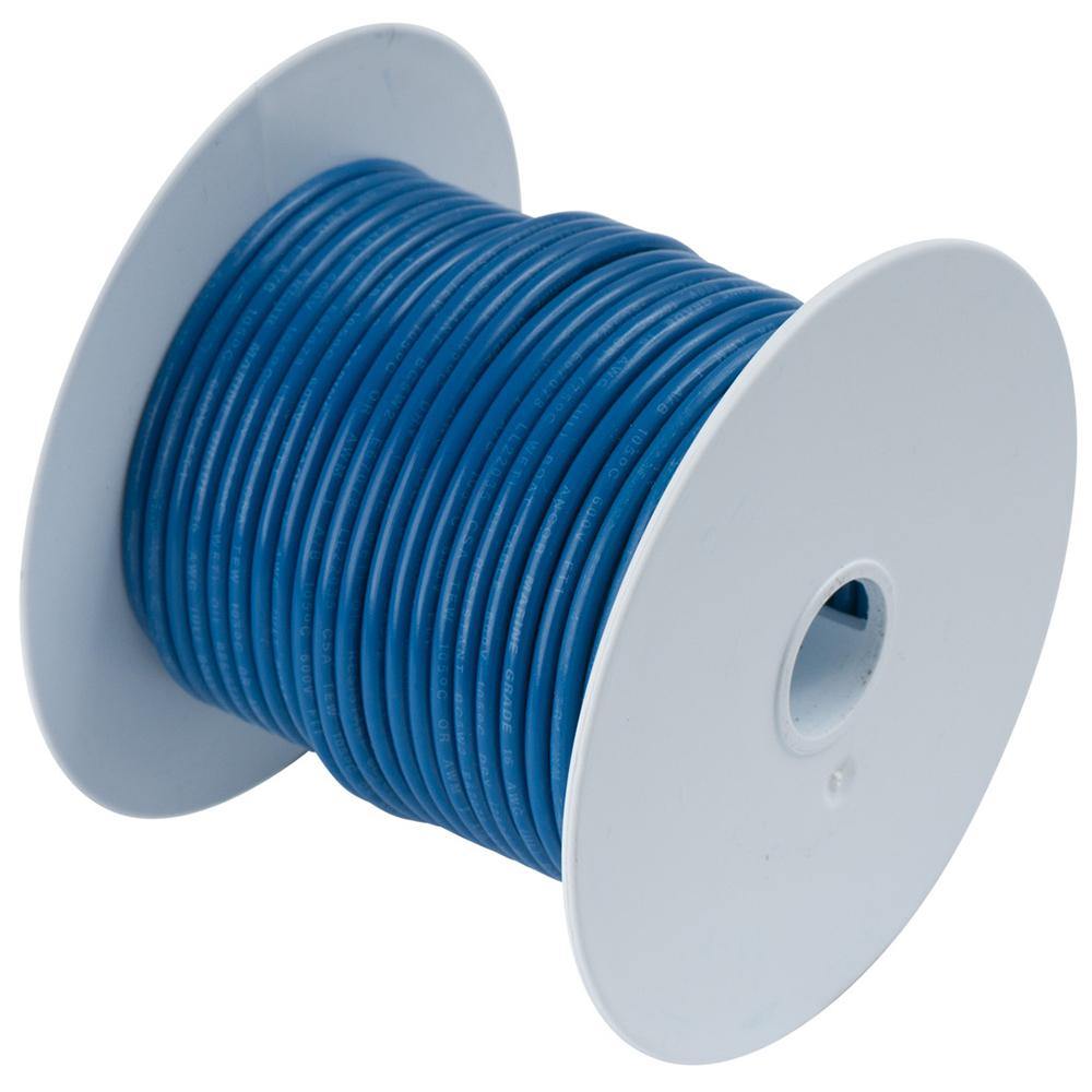 Ancor Dark Blue 12 AWG Tinned Copper Wire - 25' [106102] - Bulluna.com