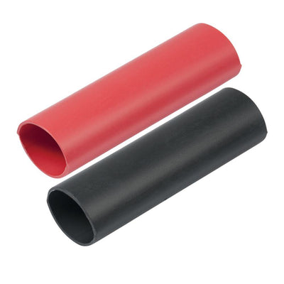 Ancor Heavy Wall Heat Shrink Tubing - 3/4" x 3" - 2-Pack - Black/Red [326202] - Bulluna.com