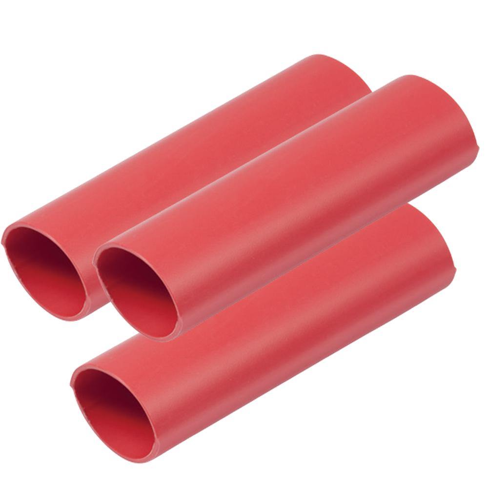 Ancor Heavy Wall Heat Shrink Tubing - 3/4" x 12" - 3-Pack - Red [326624] - Bulluna.com