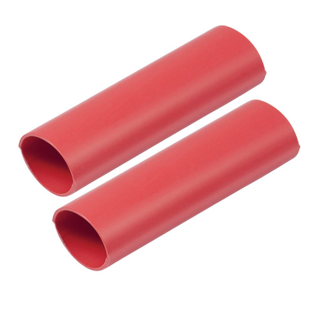 Ancor Heavy Wall Heat Shrink Tubing - 1" x 12" - 2-Pack - Red [327624] - Bulluna.com