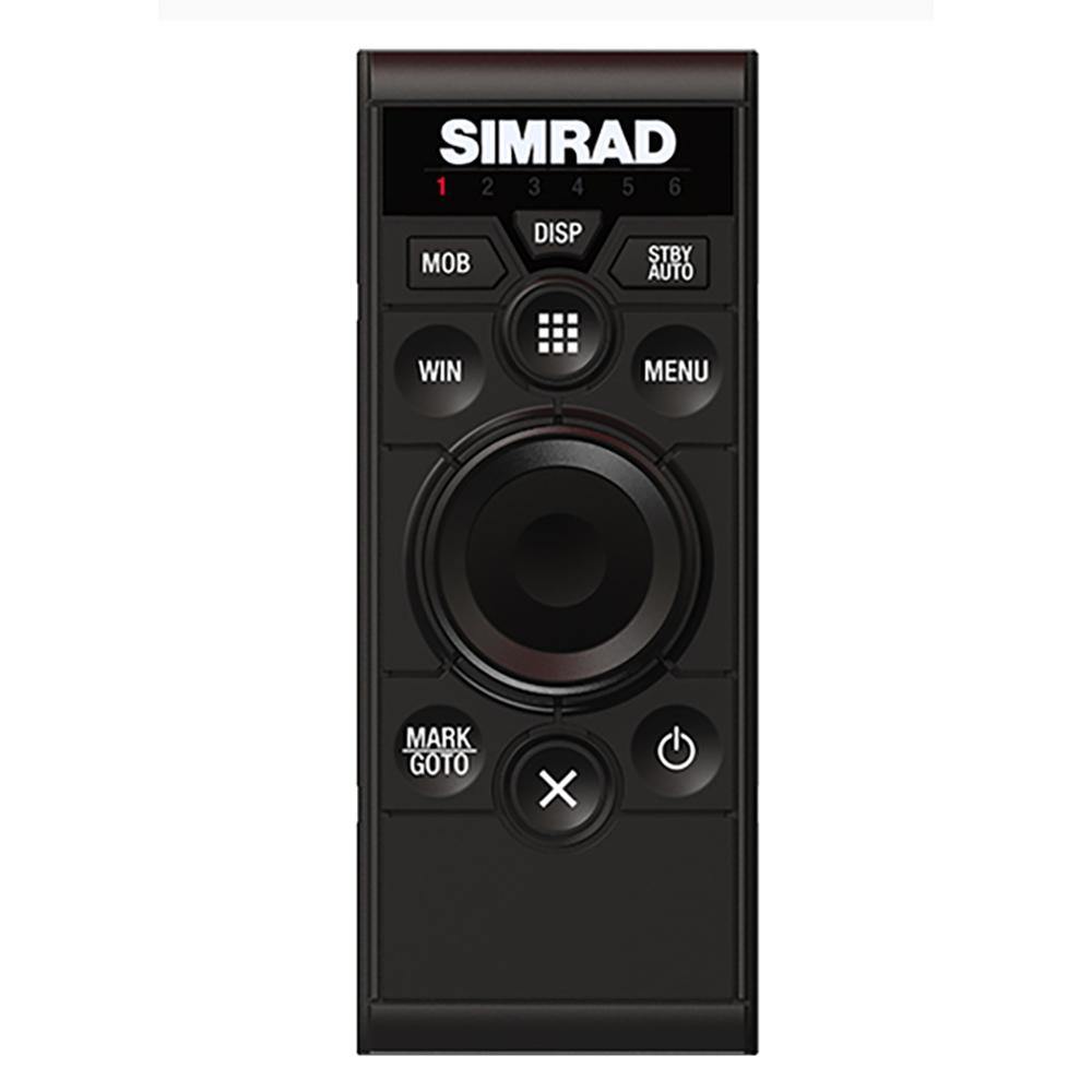 Simrad OP50 Wired Remote Control - Portrait Mount [000-12364-001] - Bulluna.com