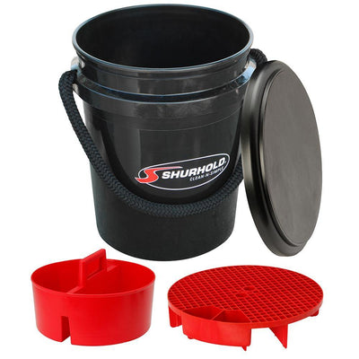 Shurhold One Bucket Kit - 5 Gallon - Black [2462] - Bulluna.com