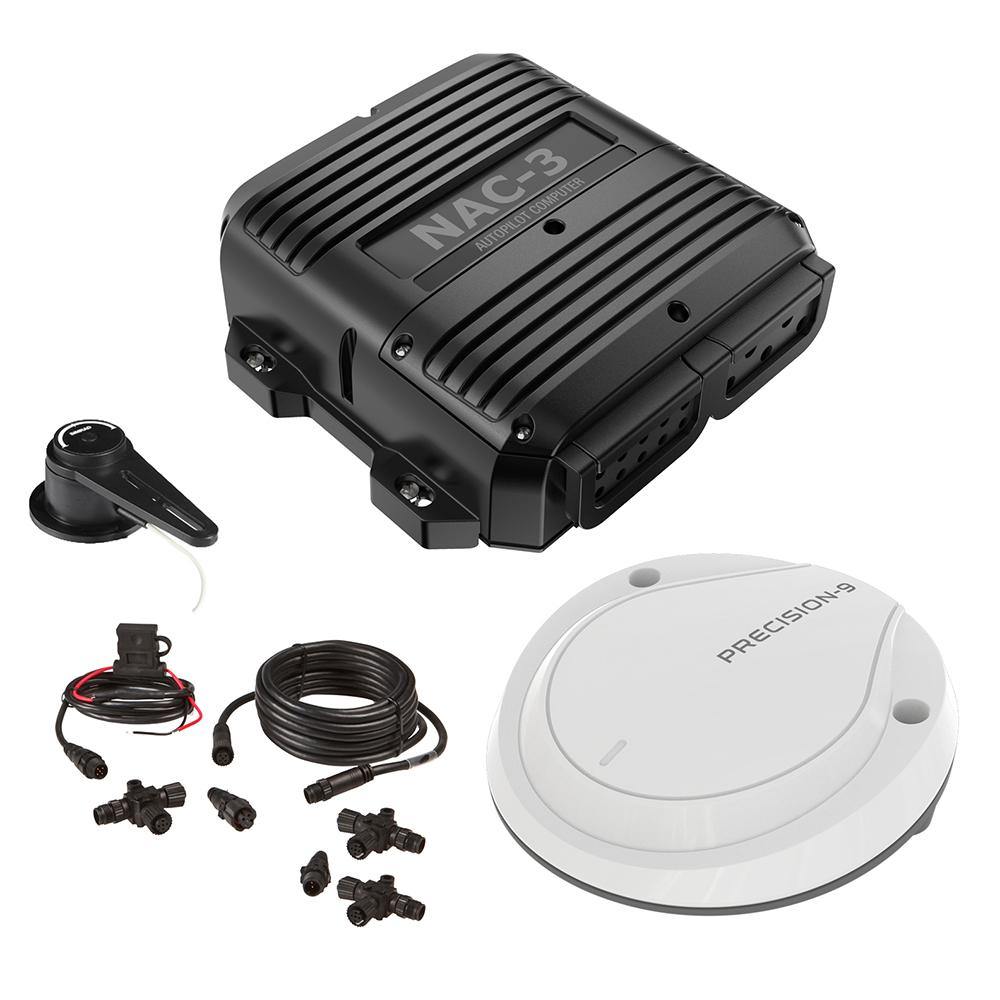 Simrad NAC-3 Autopilot Core Pack - NAC-3, Precision-9, RF25N & N2k Starter Kit [000-13336-001] - Bulluna.com