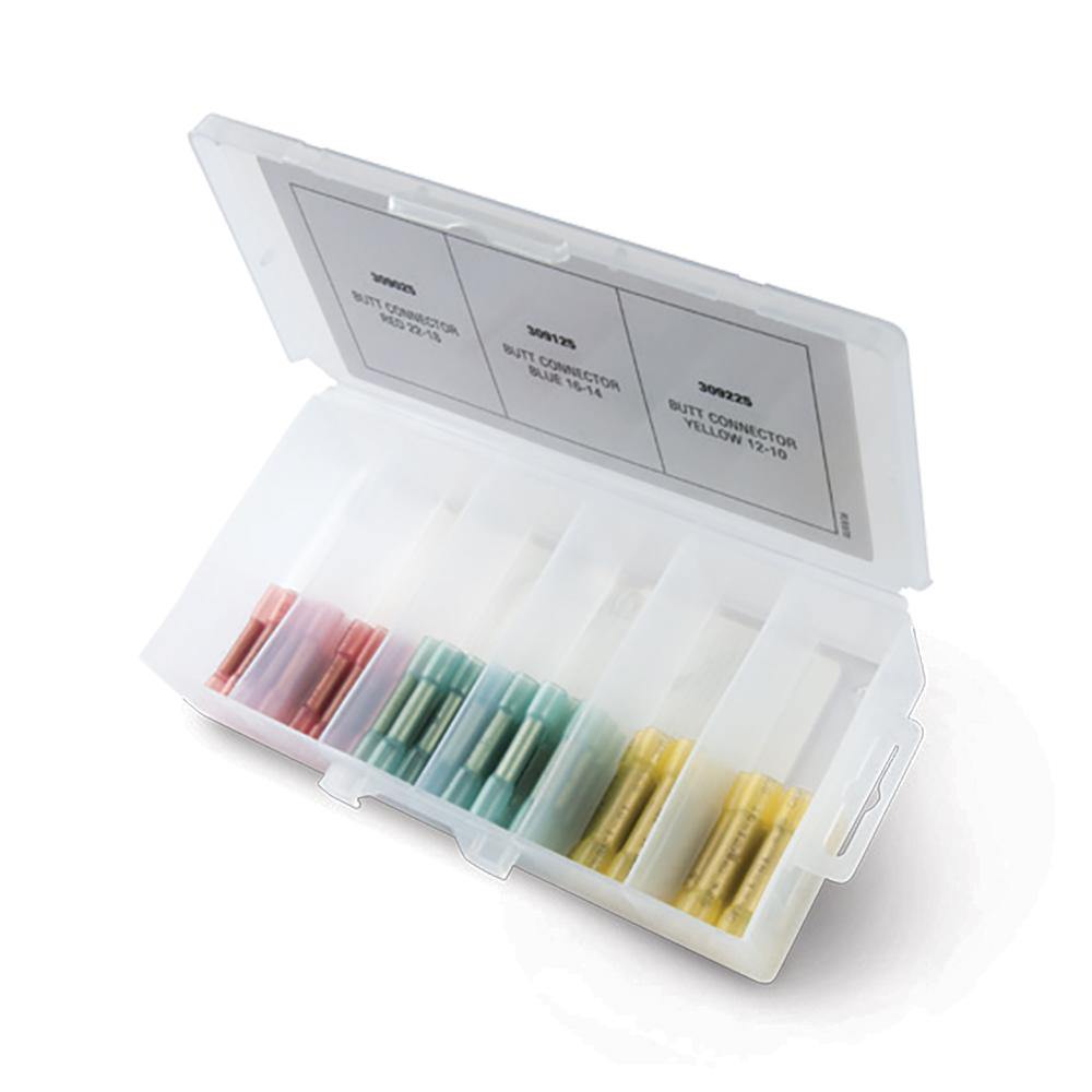 Ancor Adhesive Lined Heat Shrink Butt Connector Multi-Pack - 75-Piece [220011] - Bulluna.com