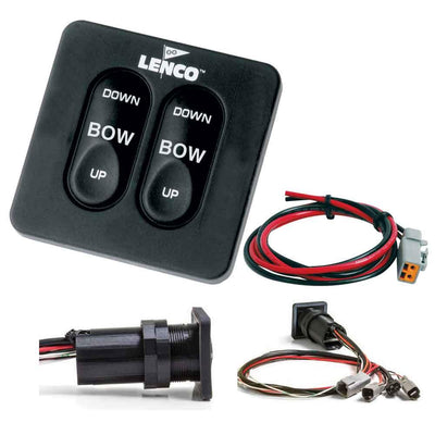 Lenco Standard Integrated Tactile Switch Kit w/Pigtail f/Single Actuator Systems [15169-001] - Bulluna.com