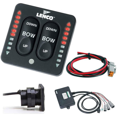 Lenco LED Indicator Two-Piece Tactile Switch Kit w/Pigtail f/Single Actuator Systems [15270-001] - Bulluna.com