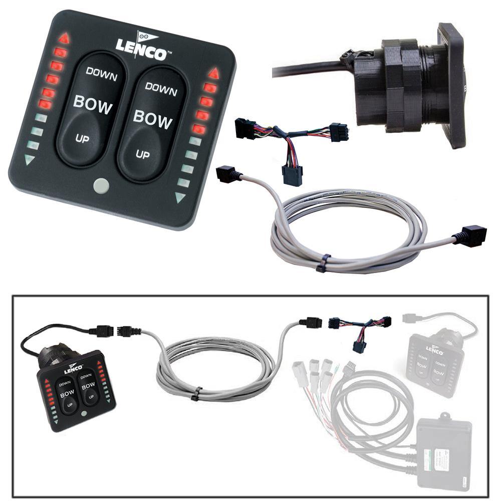 Lenco Flybridge Kit f/LED Indicator Key Pad f/Two-Piece Tactile Switch - 10' [11941-001] - Bulluna.com