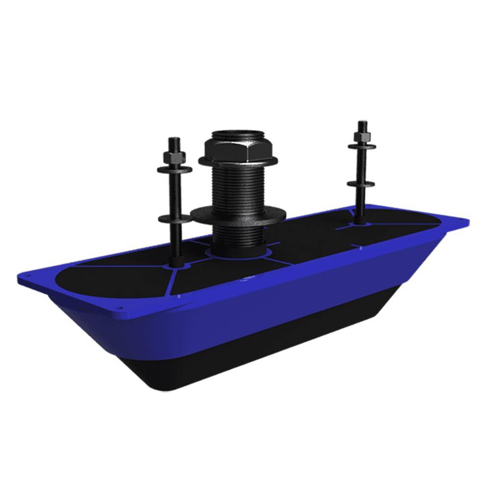 Navico StructureScan 3D Stainless Steel Thru-Hull Transducer - Single [000-13559-001] - Bulluna.com