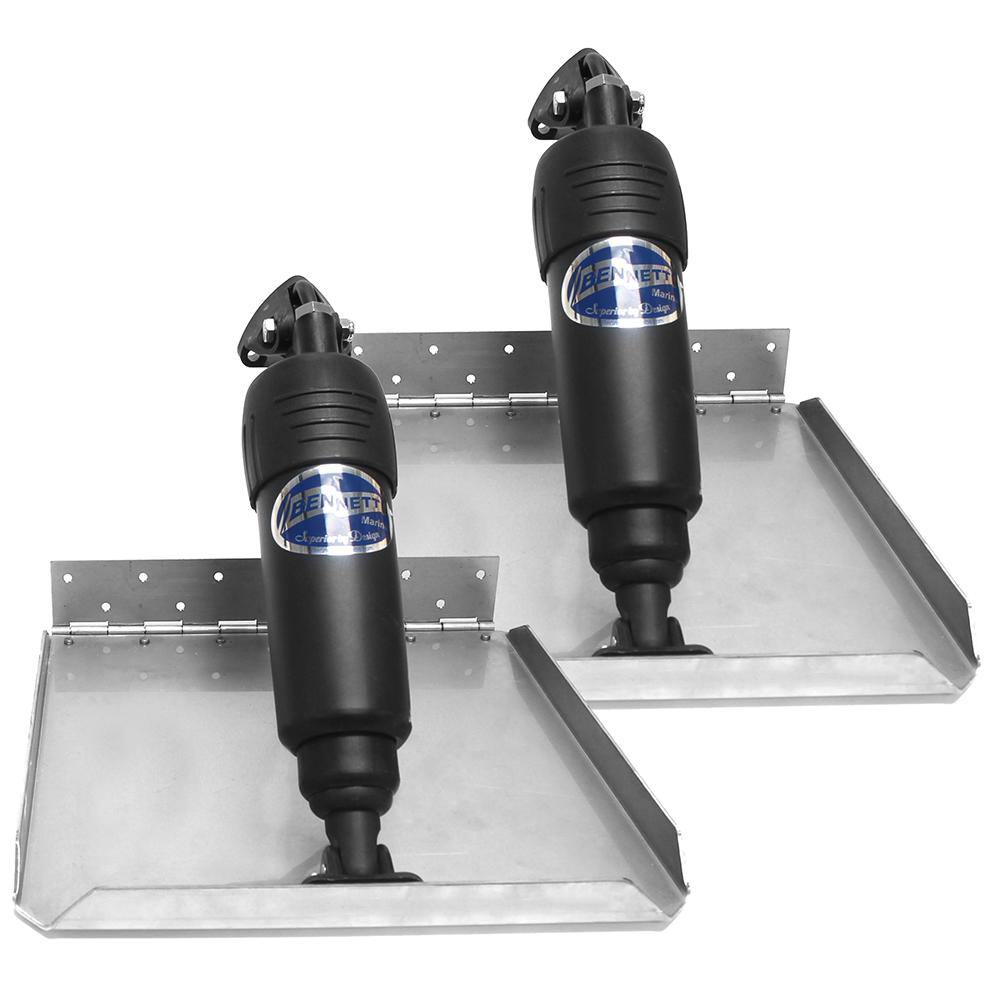 Bennett BOLT 1212ED Electric - Edge Mount Limited Space Trim Tab Kit - 12V - 12" x 12" [BOLT1212ED] - Bulluna.com