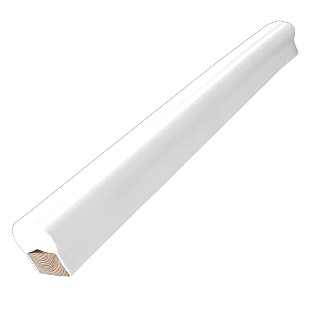 Dock Edge Piling Post Bumper - One End Capped - 6' - White [1022-F] - Bulluna.com