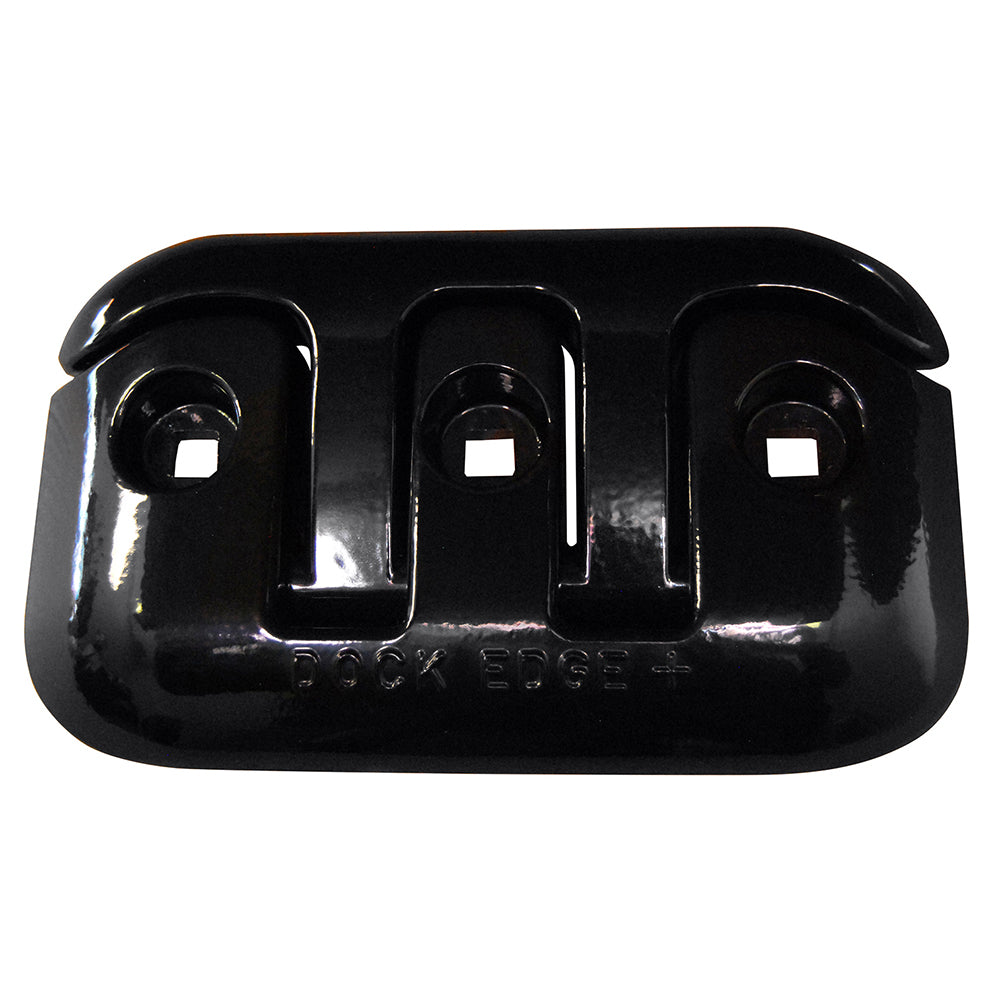 Dock Edge Flip-Up Dock Cleat - 8" - Black [2608B-F] - Bulluna.com