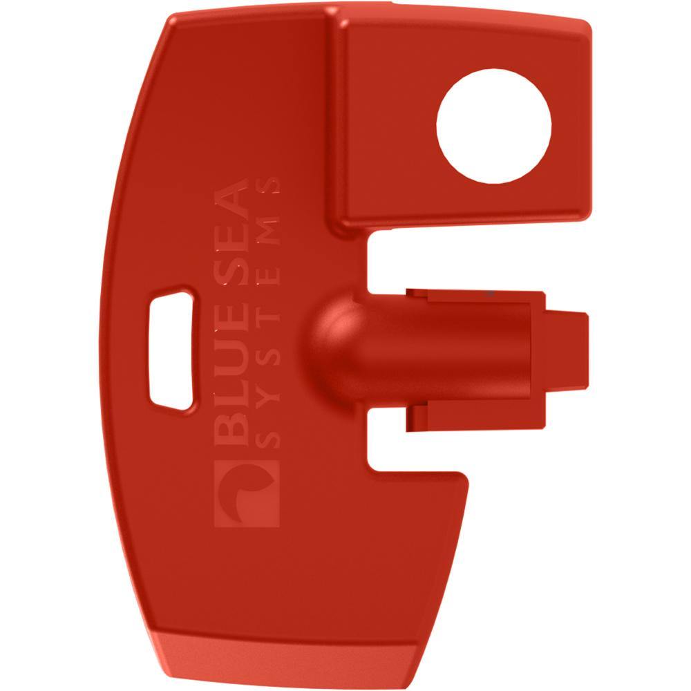 Blue Sea 7903 Battery Switch Key Lock Replacement - Red [7903] - Bulluna.com