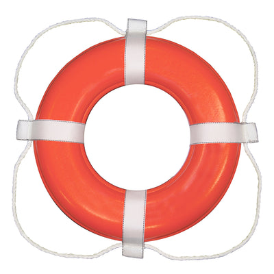 Taylor Made Foam Ring Buoy - 30" - Orange w/White Grab Line [383] - Bulluna.com
