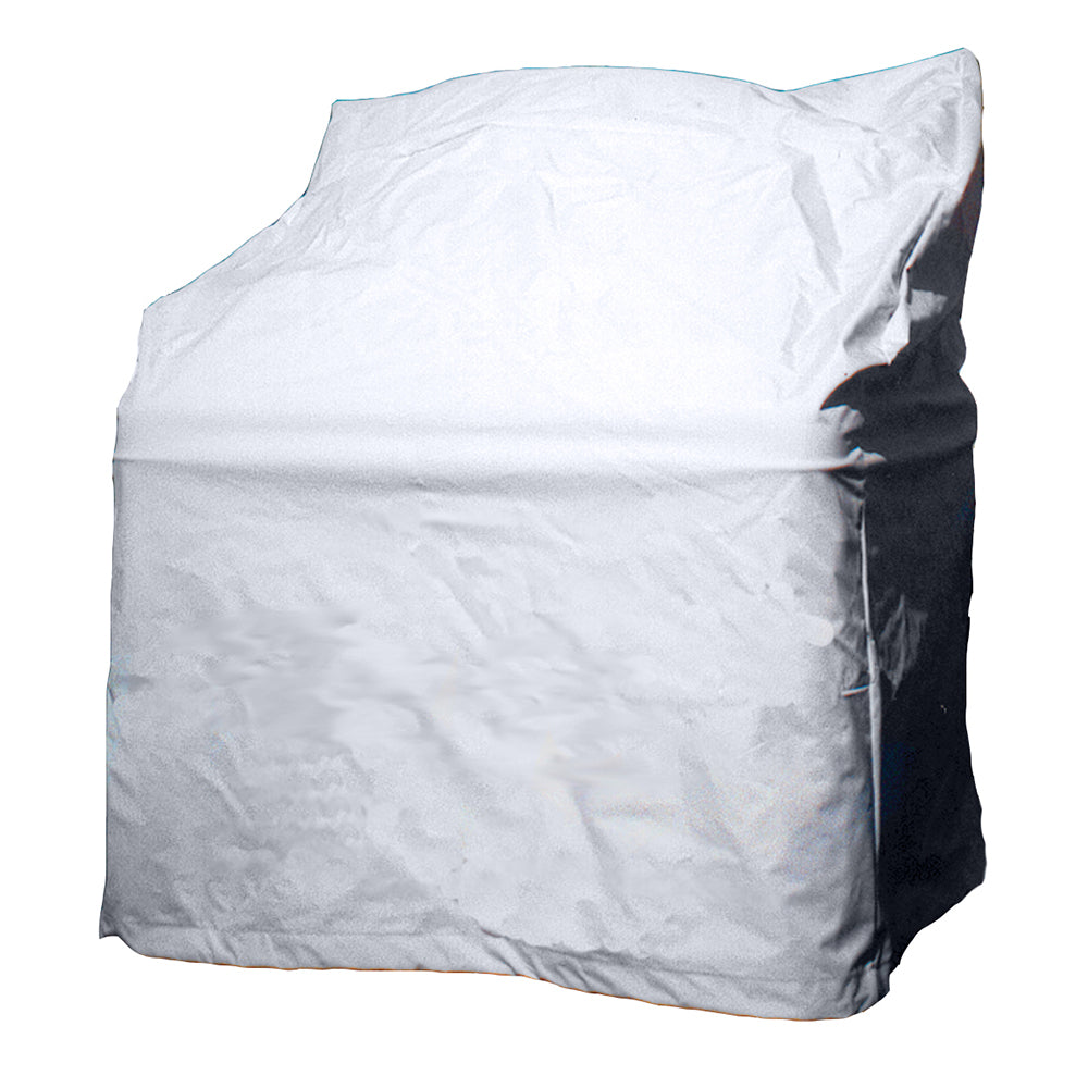 Taylor Made Medium Center Console Cover - Vinyl White [40410] - Bulluna.com