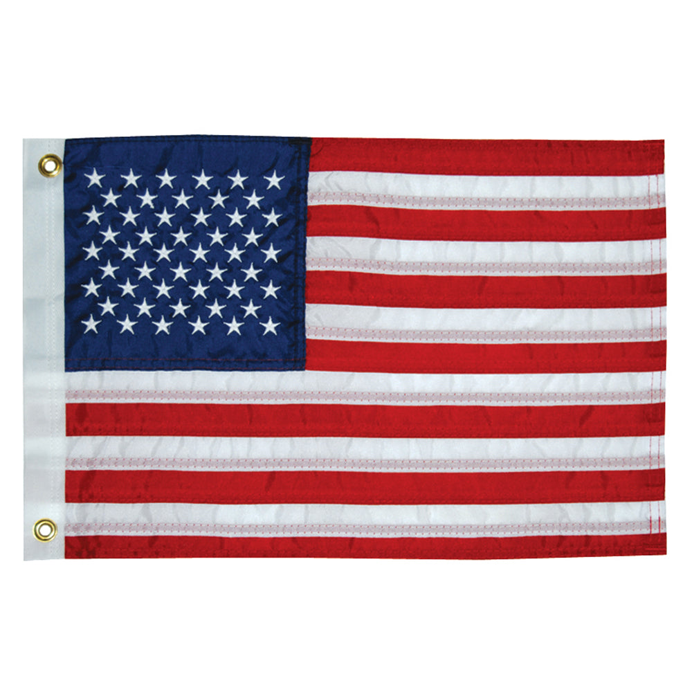 Taylor Made 12" x 18" Deluxe Sewn 50 Star Flag [8418] - Bulluna.com