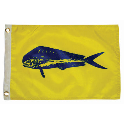 Taylor Made 12" x 18" Dolphin Flag [4218] - Bulluna.com