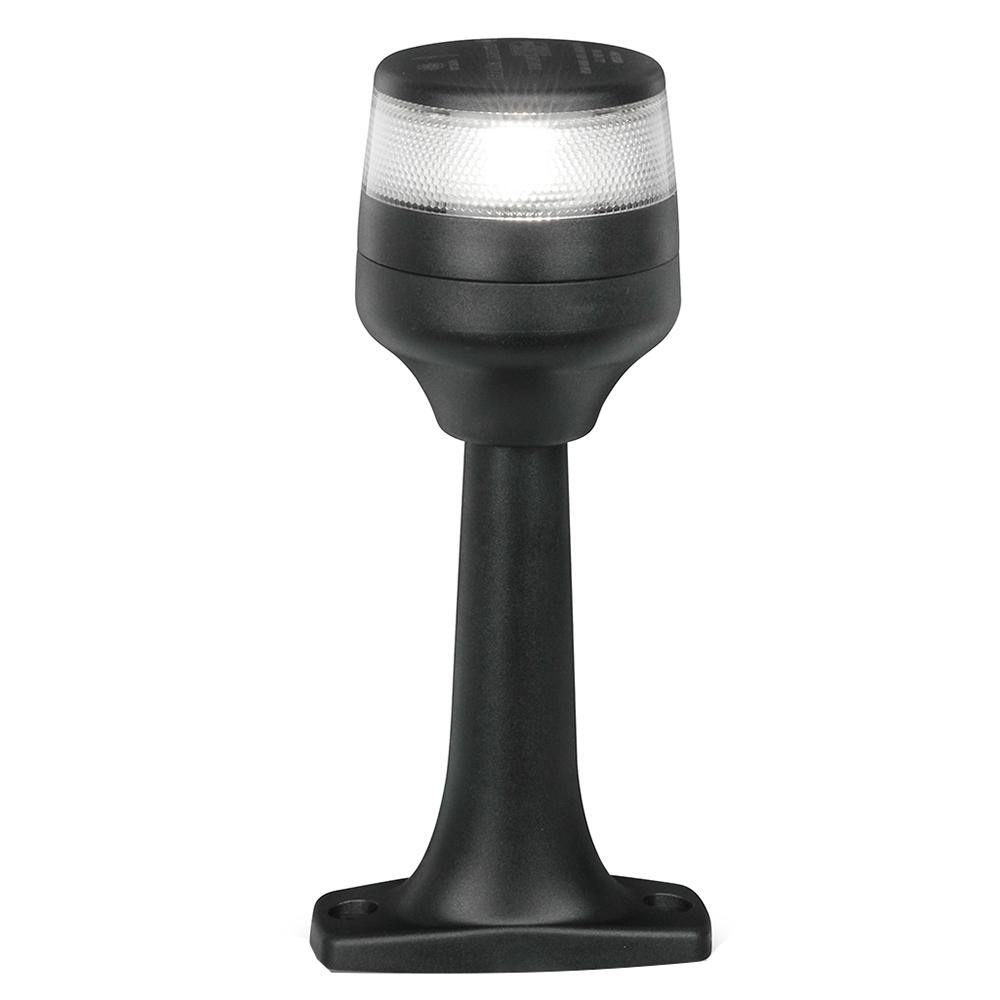 Hella Marine NaviLED 360 Compact All Round Lamp - 2nm - 6" Fixed Mount - Black [980960201] - Bulluna.com