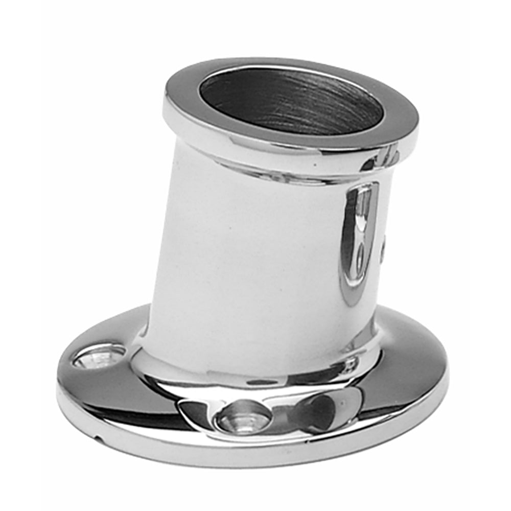 Taylor Made 1-1/4" SS Top Mount Flag Pole Socket [966] - Bulluna.com