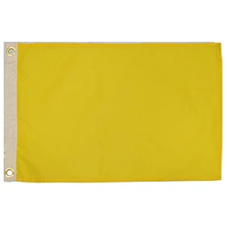 Taylor Made Yellow (Quarantine Flag) - 12x18 Inches