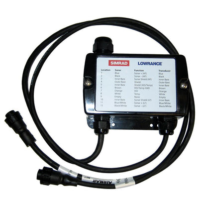 Navico XSONIC Pigtail Wiring Block Adapter [000-13262-001] - Bulluna.com