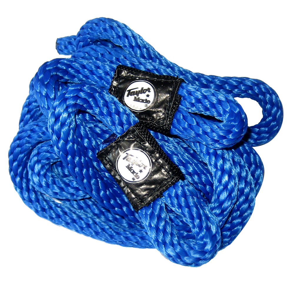 Taylor Made Fender Loc Fender Lines - 3/8" x 72" - Pair - Blue [11312] - Bulluna.com