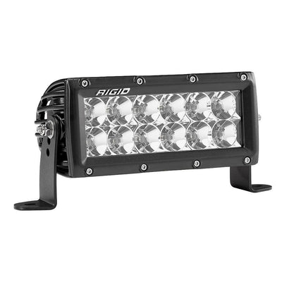 RIGID Industries E-Series PRO 6" Flood LED - Black [106113] - Bulluna.com