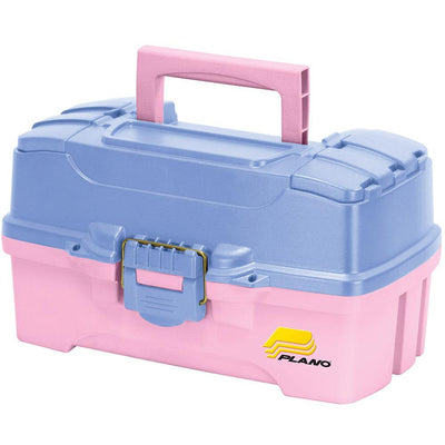 Plano Two-Tray Tackle Box w/Duel Top Access - Periwinkle/Pink [620292] - Bulluna.com