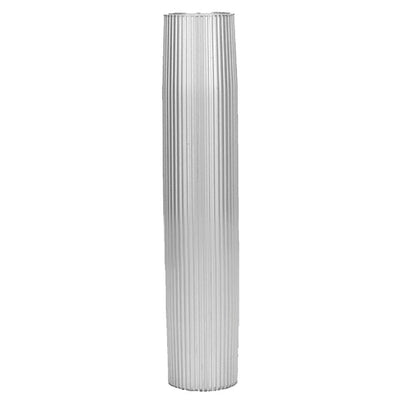 TACO Aluminum Ribbed Table Pedestal - 2-3/8" O.D. - 26" Length [Z60-8266VEL26-2] - Bulluna.com