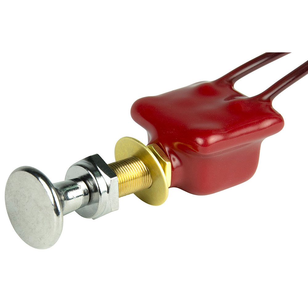 BEP 2-Position SPST Push-Pull Switch w/Wire Leads - OFF/ON [1001306] - Bulluna.com