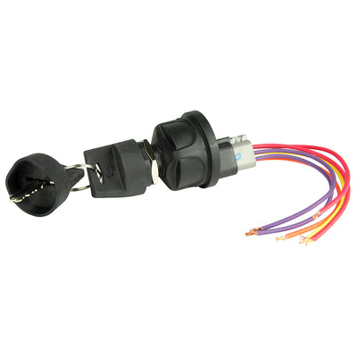 BEP 4-Position Sealed Nylon Ignition Switch - Accessory/OFF/Ignition  Accessory/Start [1001603] - Bulluna.com