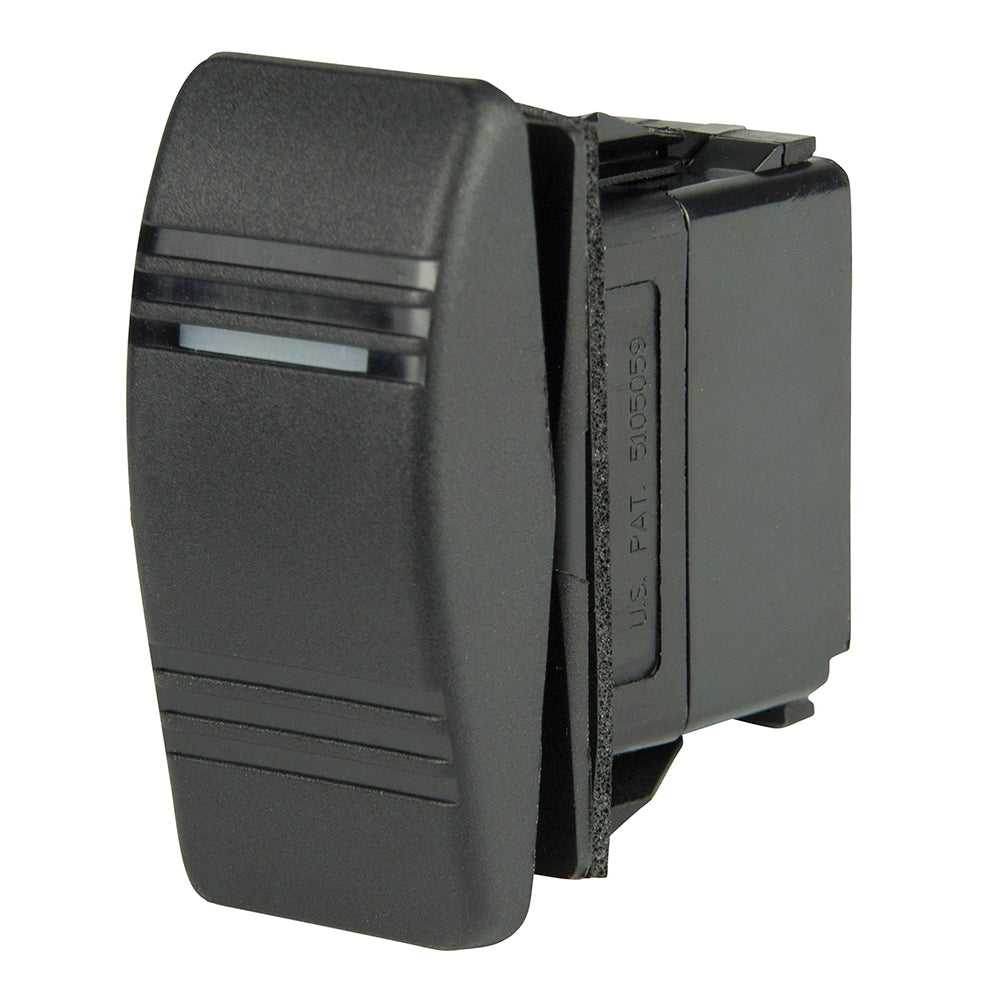 BEP SPDT Contura Switch - 1-Amber LED - (ON)/OFF/ON [1001805] - Bulluna.com