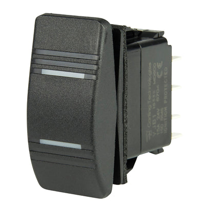 BEP DPDT Contura Switch - 2-Amber LEDs - ON/OFF/ON [1001808] - Bulluna.com