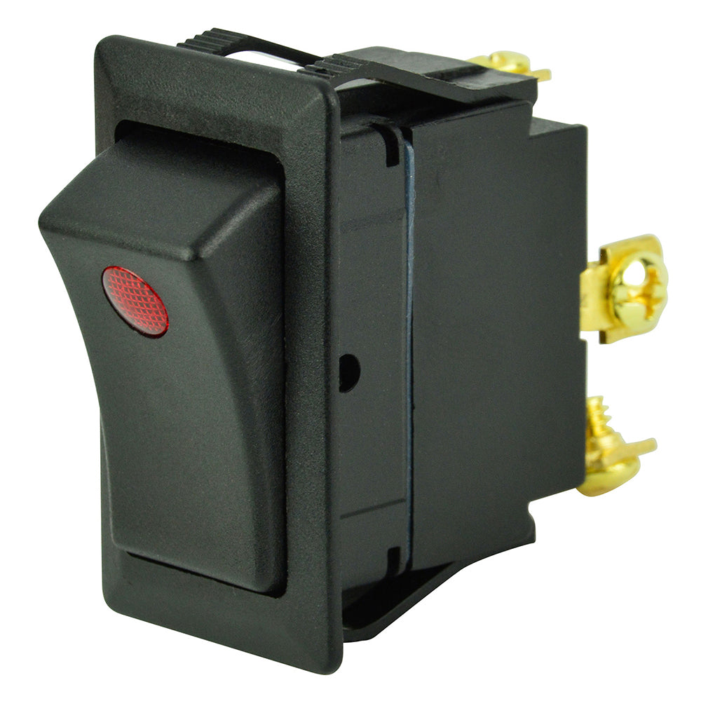 BEP SPST Rocker Switch - 1-LED - 12V - ON/OFF [1001708] - Bulluna.com