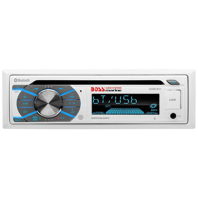 Boss Audio MR508UABW Single-DIN CD/USB/SD/MP3/WMA/AM/FM Receiver w/Bluetooth [MR508UABW] - Bulluna.com
