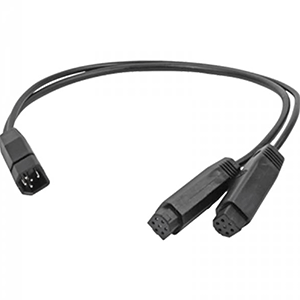 Humminbird 9 M SILR Y Dual Side Image Transducer Adapter Cable f/HELIX [720102-1] - Bulluna.com
