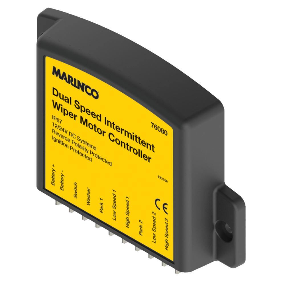 Marinco Dual Speed Intermittent Wiper Motor Controller [76080] - Bulluna.com
