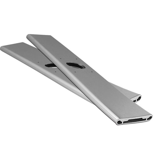 TACO T-Top Extrusion Plate Pre-Drilled for Grand Slams - 20" - Pair [GSE-1939BSA20] - Bulluna.com
