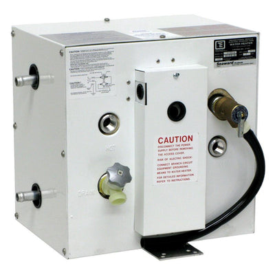 Whale Seaward 3 Gallon Hot Water Heater w/Side Heat Exchanger - White Epoxy - 120V - 1500W [S300W] - Bulluna.com