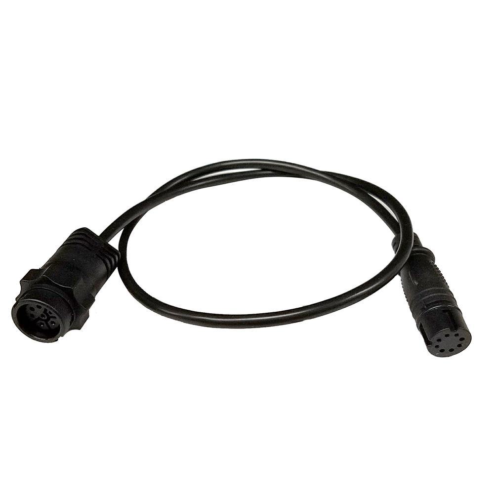 Lowrance 7-Pin Transducer Adapter Cable to HOOK2 [000-14068-001] - Bulluna.com