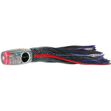 Black Bart Mini 1656 Flat Nose Medium Tackle Lure - Black Red/Purple Fleck
