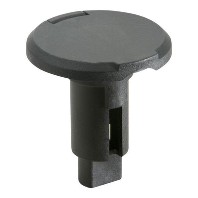 Attwood LightArmor Plug-In Base - 2 Pin - Black - Round [910R2PB-7] - Bulluna.com