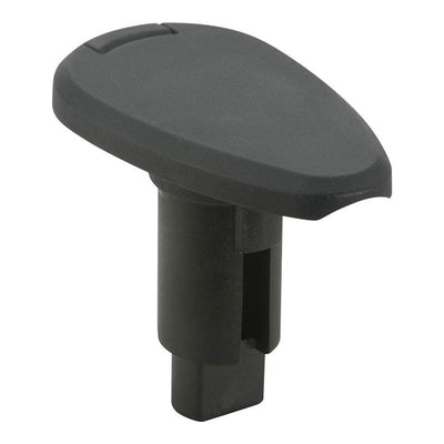 Attwood LightArmor Plug-In Base - 2 Pin - Black - Teardrop [910T2PB-7] - Bulluna.com