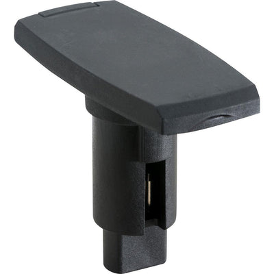 Attwood LightArmor Plug-In Base - 2 Pin - Black - Rectangle [910V2PB-7] - Bulluna.com