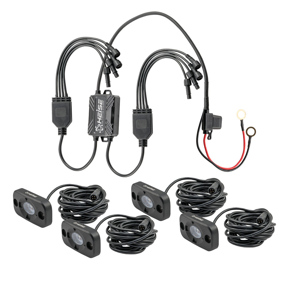 HEISE RGB Accent Lighting Kit - 4 Pack [HE-4TLRGBK] - Bulluna.com