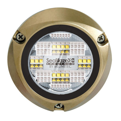 Lumitec SeaBlazeX2 Spectrum LED Underwater Light - Full-Color RGBW [101515] - Bulluna.com