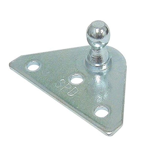 White Cap Lid-Lift Gas Spring - Zinc Plated Steel Bracket - 2 1/2 Inch L x 3/4 Inch W x 1 7/16 Inch