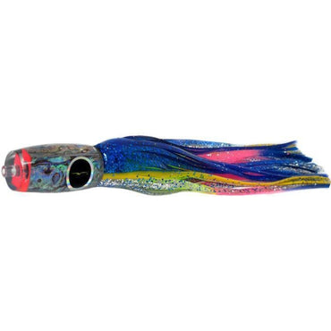 Black Bart Mini 1656 Flat Nose Medium Tackle Lure - Blue Yellow/Rainbow