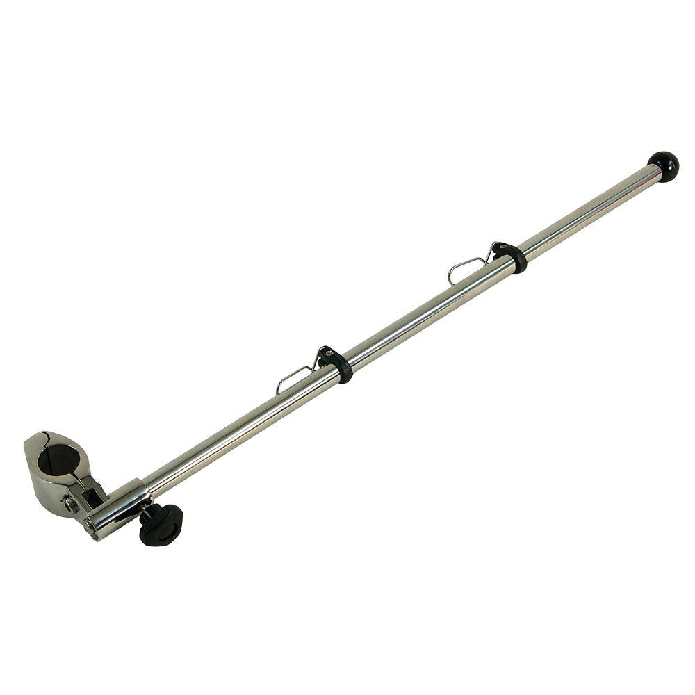Whitecap Clamp-On Flag Pole - 1/2" Diameter Stainless Steel Clamp  Pole [S-5011] - Bulluna.com