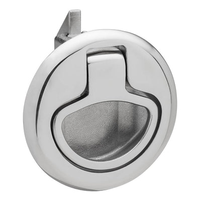 Whitecap Slam Latch Stainless Steel Non-Locking Ring Pull [6135C] - Bulluna.com