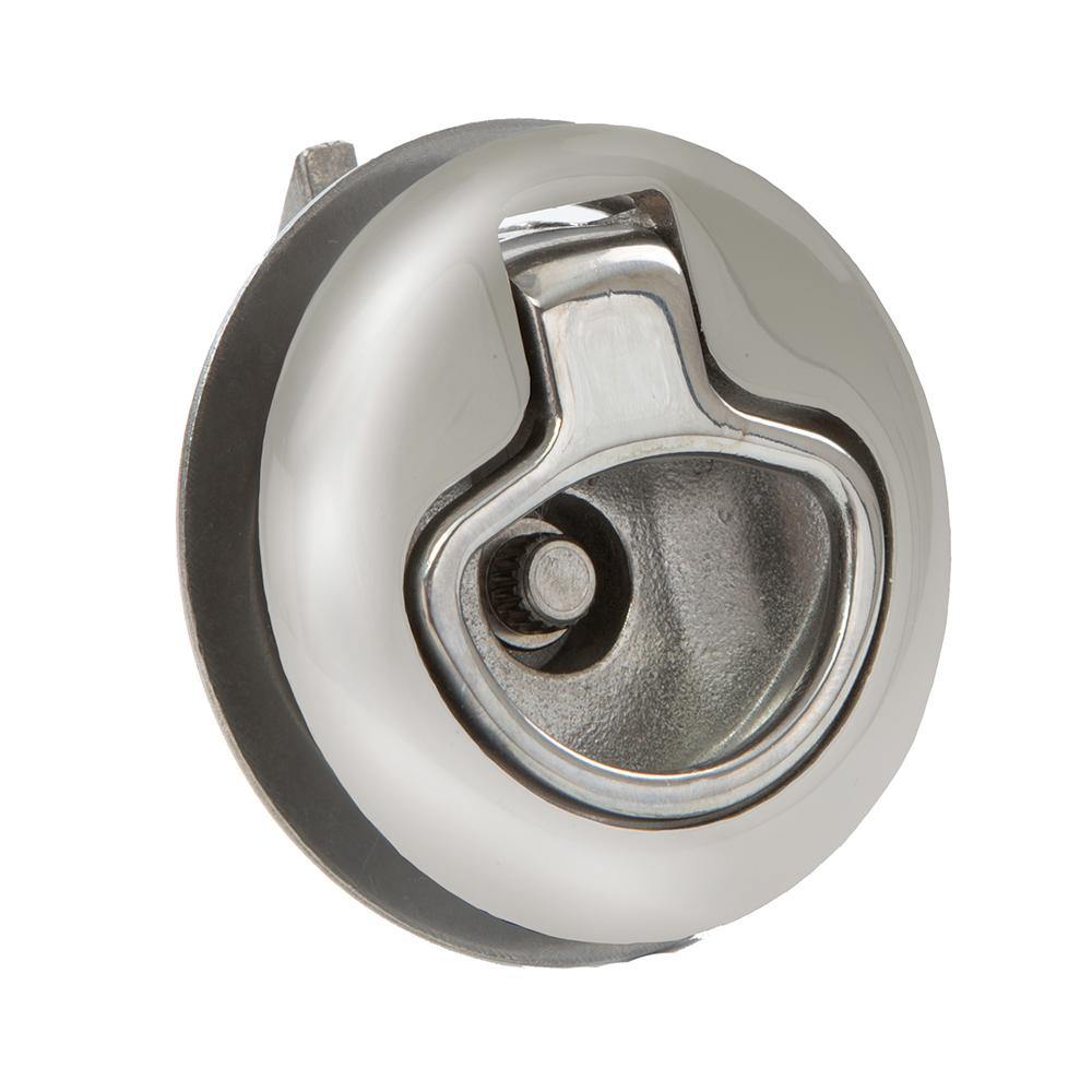 Whitecap Mini Slam Latch Stainless Steel Locking Pull Ring [6138C] - Bulluna.com